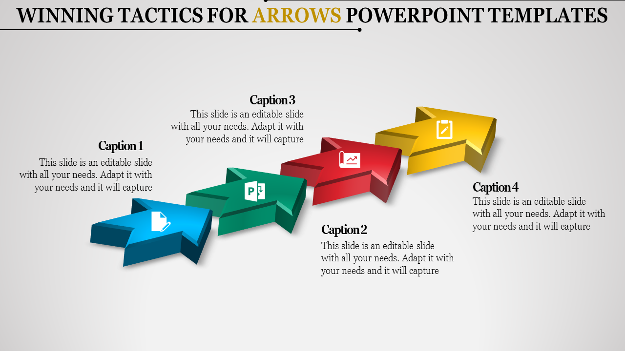 Astonishing Arrows PowerPoint Templates Presentation